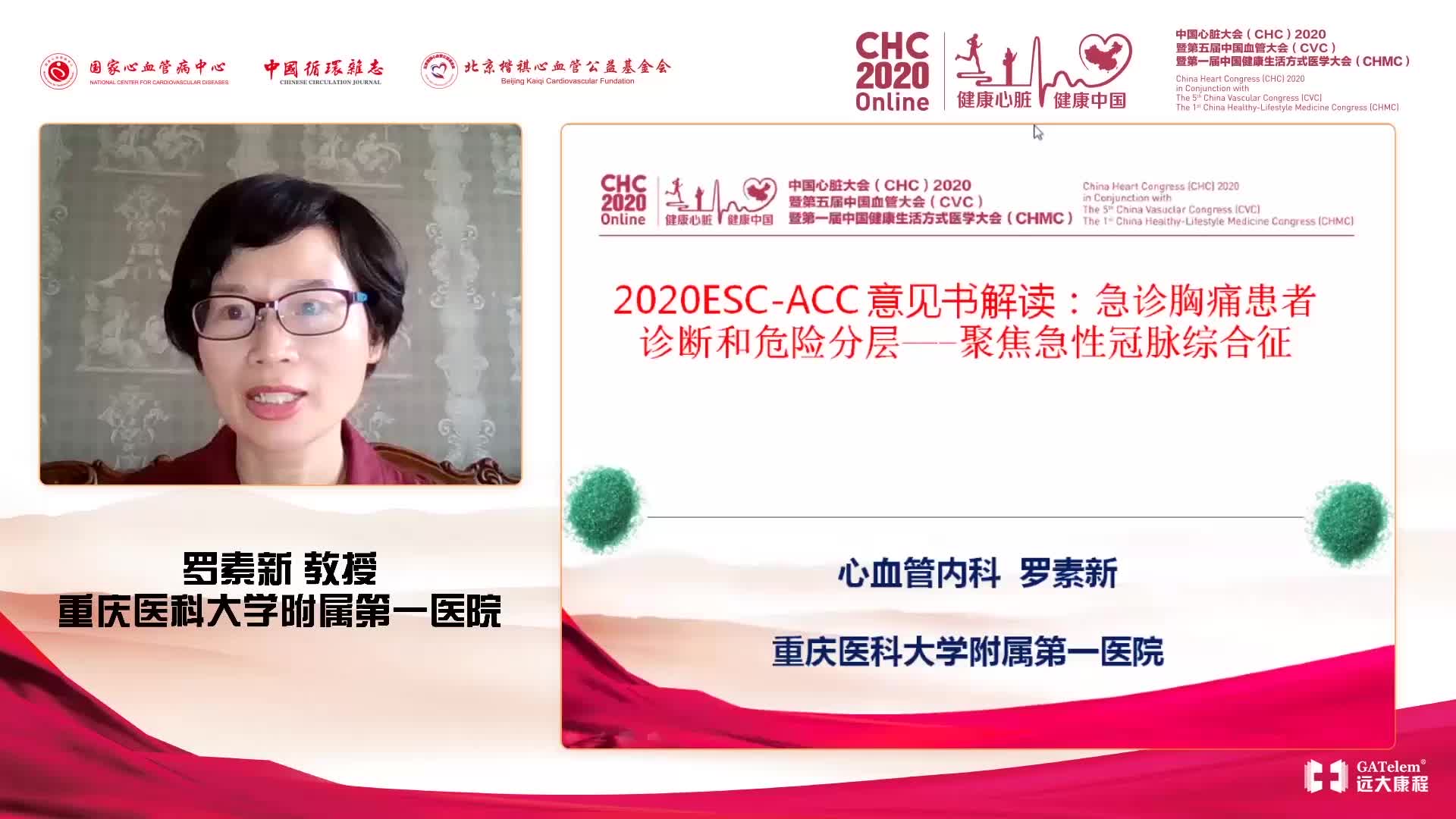 罗素新-2020ESC-ACC 意见书解读：急性胸痛患者诊断和危险分层—聚焦急性冠脉综合征