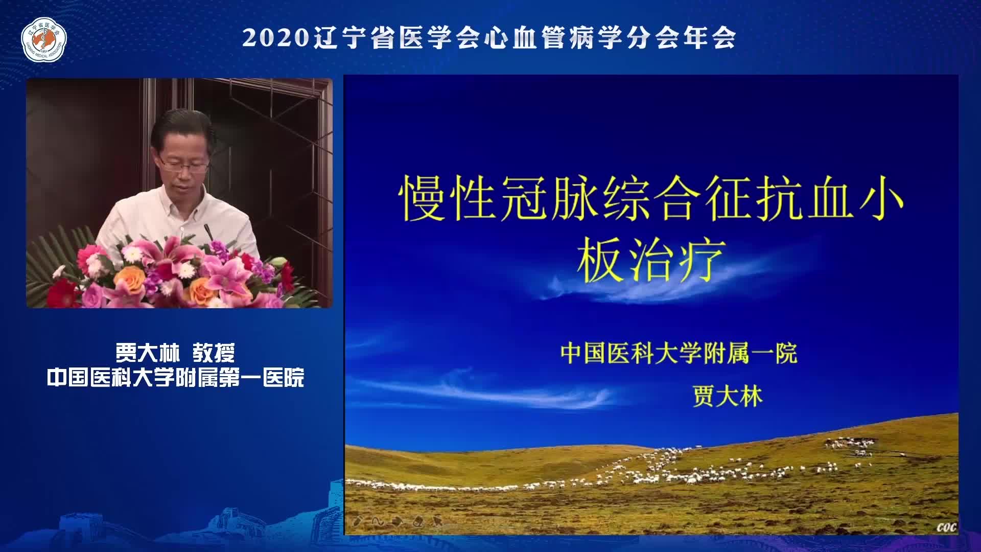 贾大林-慢性冠脉综合征的抗血小板治疗