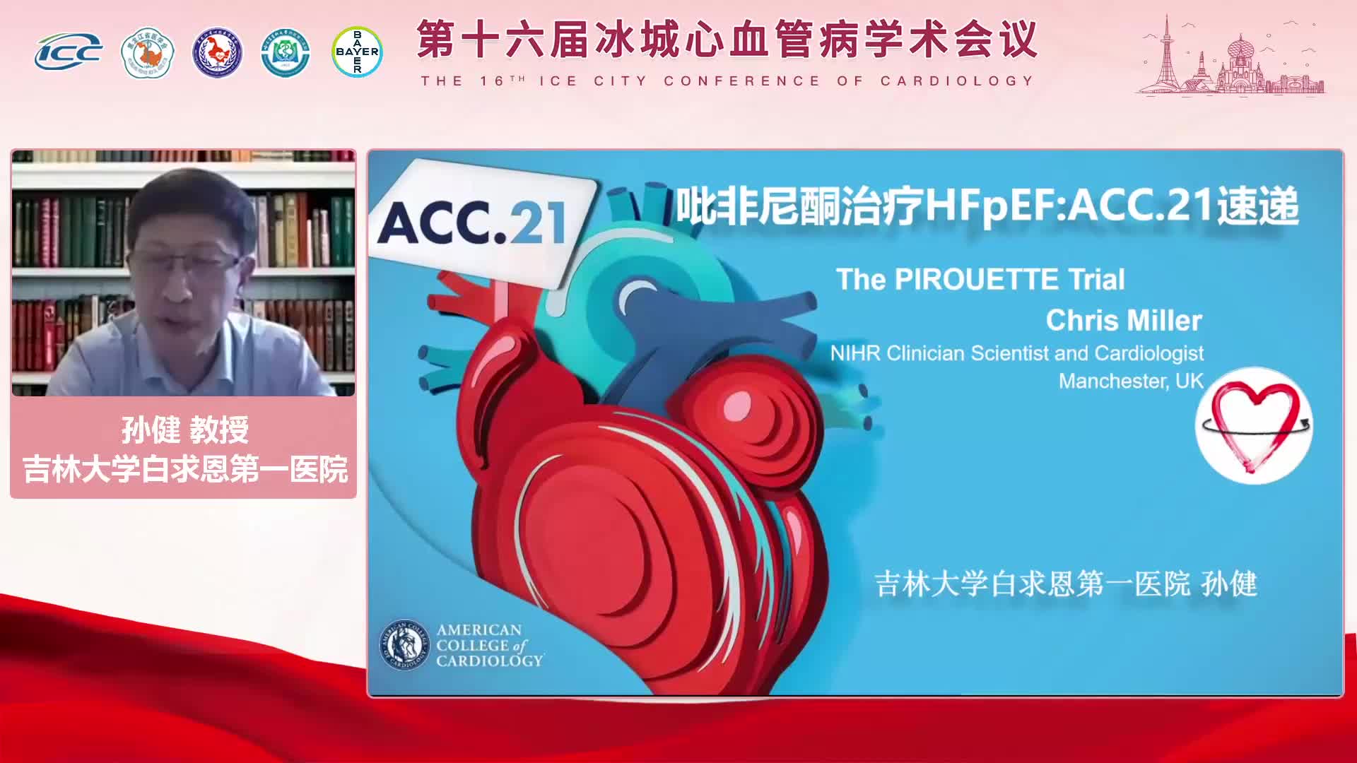 孙健-吡非尼酮治疗HFpEF：ACC21速递